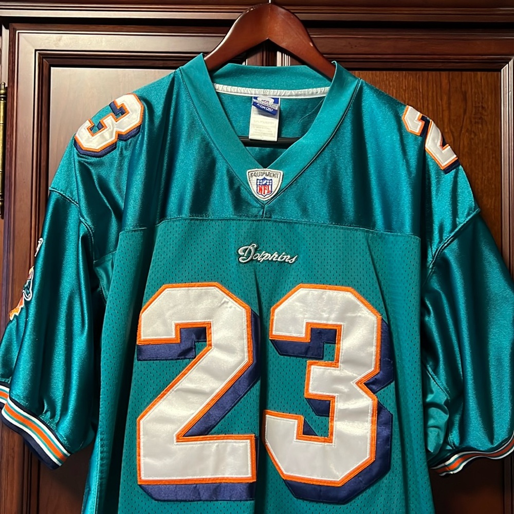 NFL Vintage Miami Dolphins Classic Teal & White Jersey!
